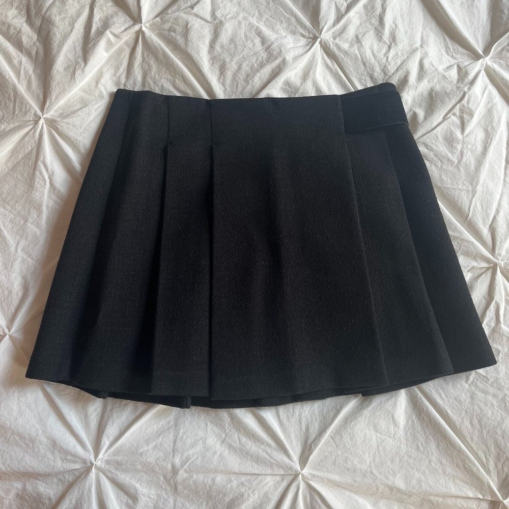 Proenza Schouler Pleated Black Mini Skirt - Size 4